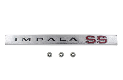 1965 TRUNK MOULDING EMBLEM, 